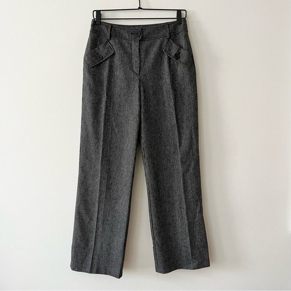 Escada Sport Wool Blend Patterned Trouser Pants